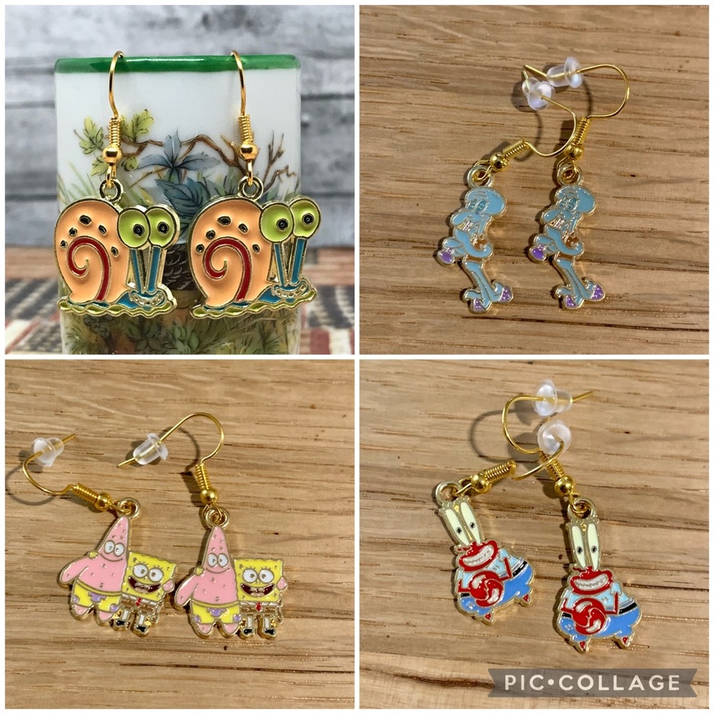 SpongeBob SquarePants Earrings Set